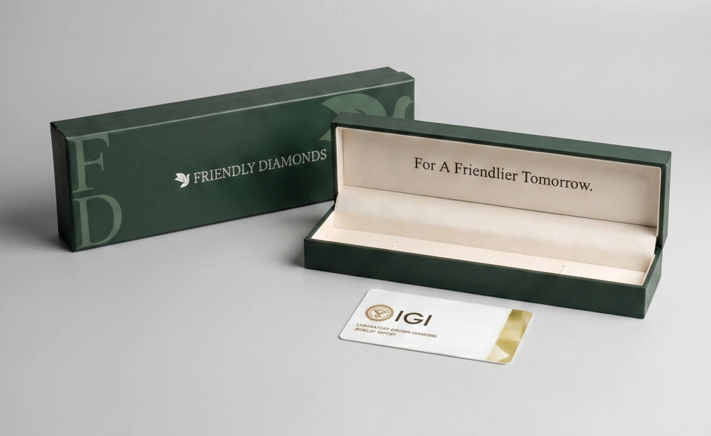 Friendly Diamonds bracelet packaging