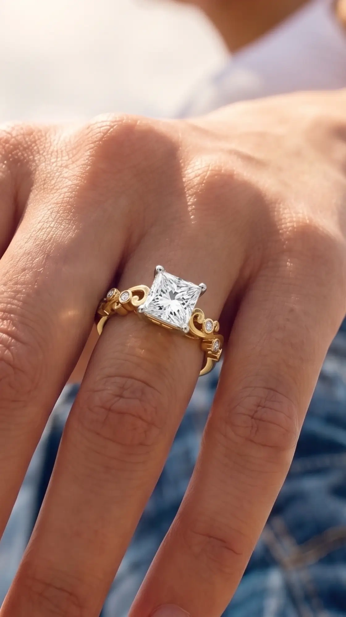 Catrina Cutwork Ring