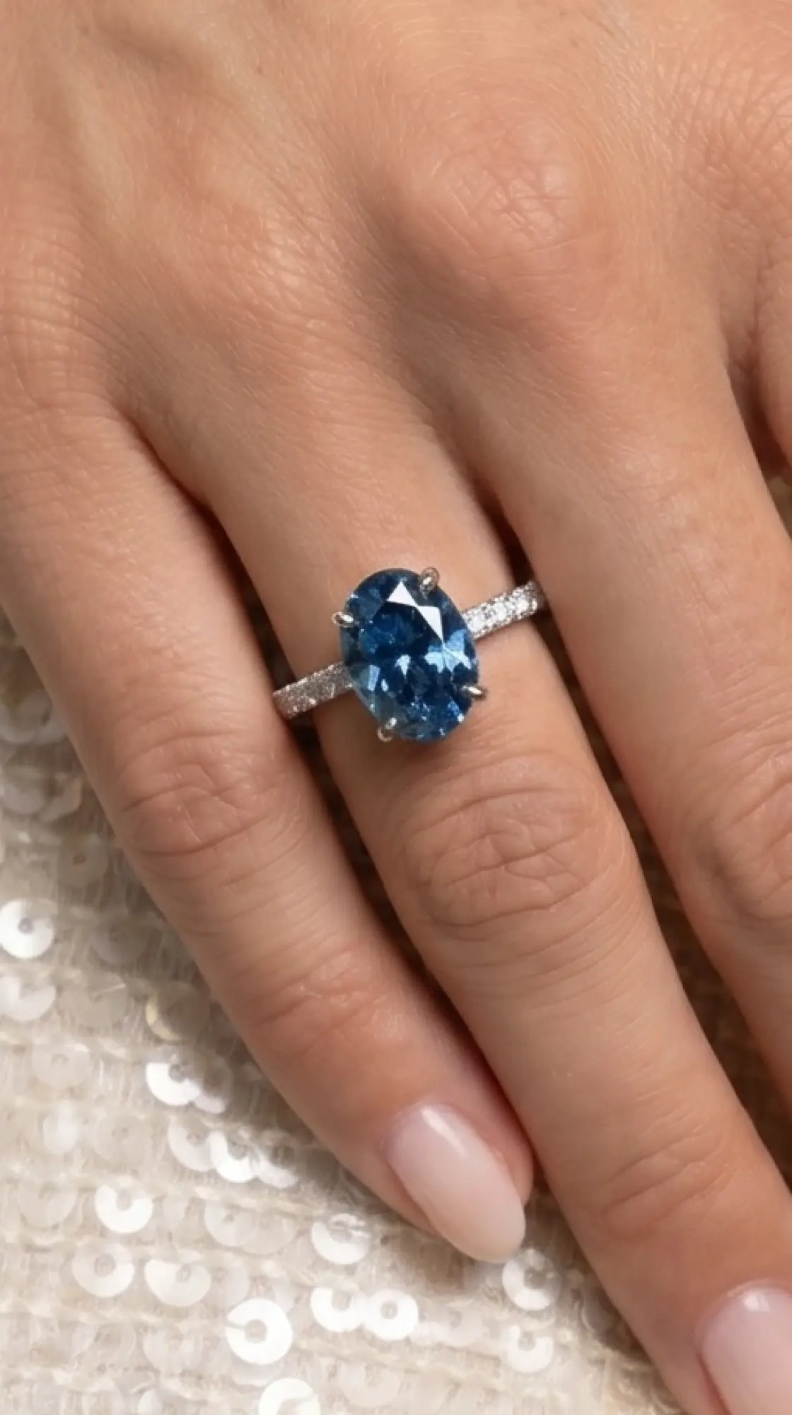 Venetia Half Eternity Ring