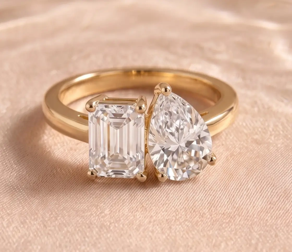 Atana Two Stone Ring