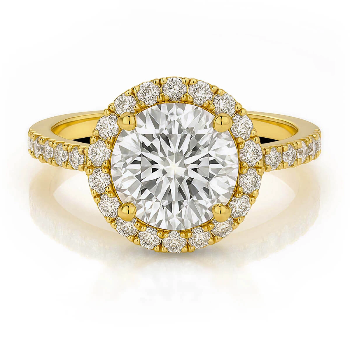 Halo Engagement Rings
