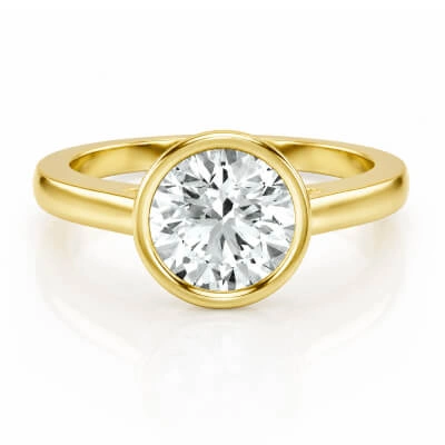 Bezel Engagement Rings