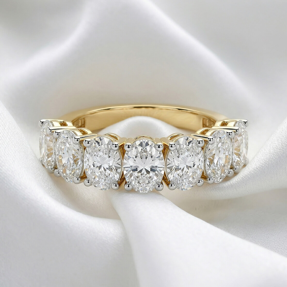 Seven Stones Rings