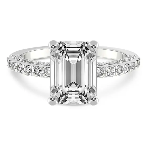 Side Stone Engagement Rings