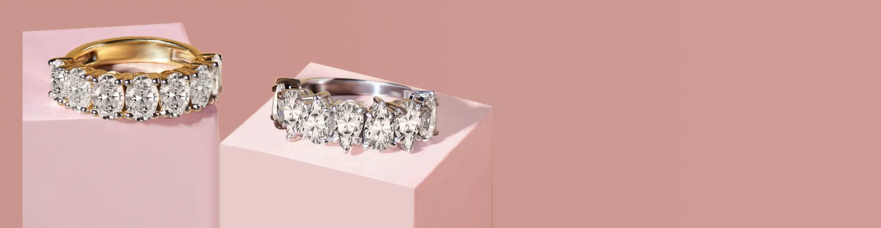 Diamond Anniversary Rings