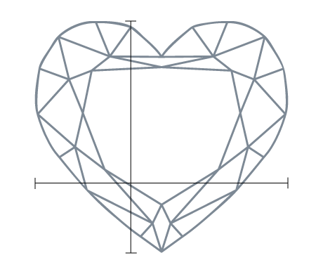 Diamond top view